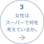 女性はスーパーで何を考えているか